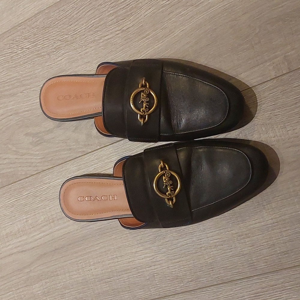 Coach loafer slide
